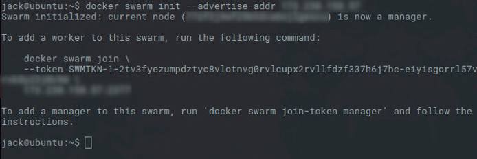 Command to join Docker Swarm