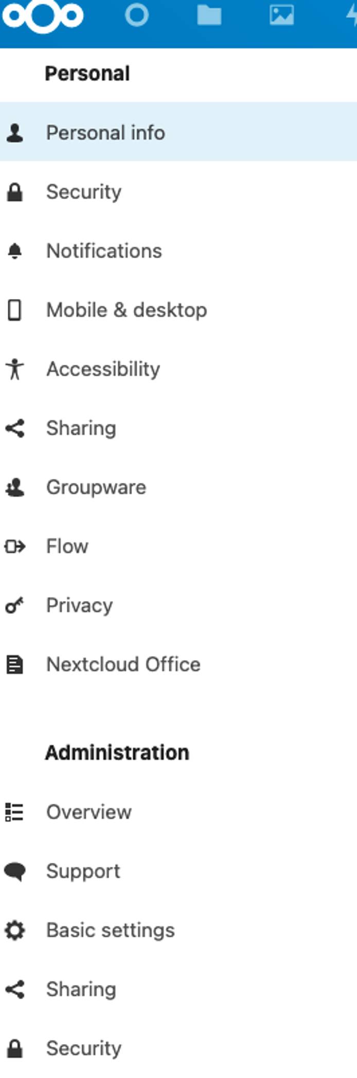 Nextcloud Administration Overview