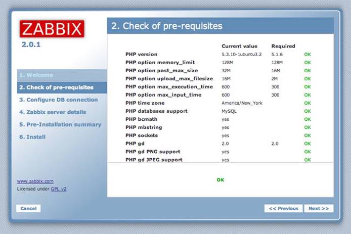 Zabbix installer.