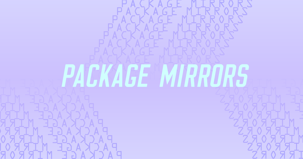 Setting Linode Package Mirrors.